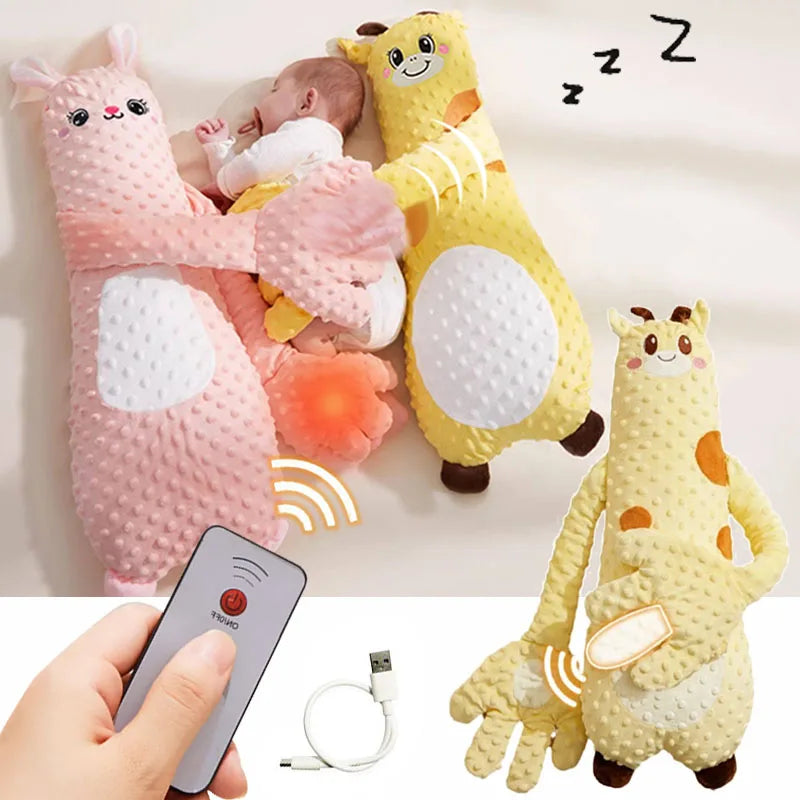 Baby Sleeping Patting Doll with Soothing Palm Remote Control